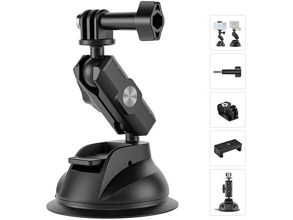 Telesin Universal Suction Cup Holder