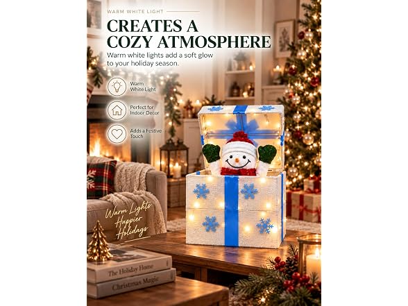 ENCMY Pop-Up Front Yard Gift Box Decoration