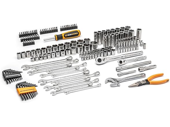 GEARWRENCH 168 Piece 1/4" & 3/8" Drive Tool Set