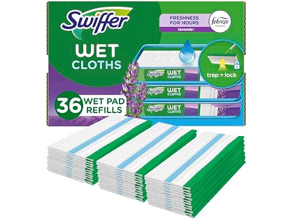 Swiffer Sweeper Wet Mopping Cloths