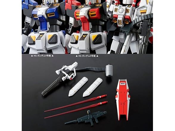 HG RX-78-5 Gundam G05 Model kit - Gallery 9