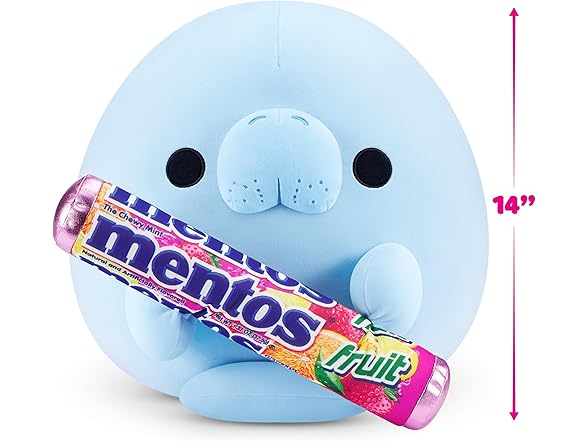 Snackles Series 2 14" Sea Cow&Mentos Fruit