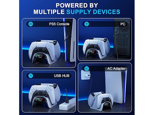 Fachixy PS5 Controller Charging Station