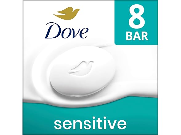 Dove Dove Beauty Bar Soap Sensitive, 8 Bars