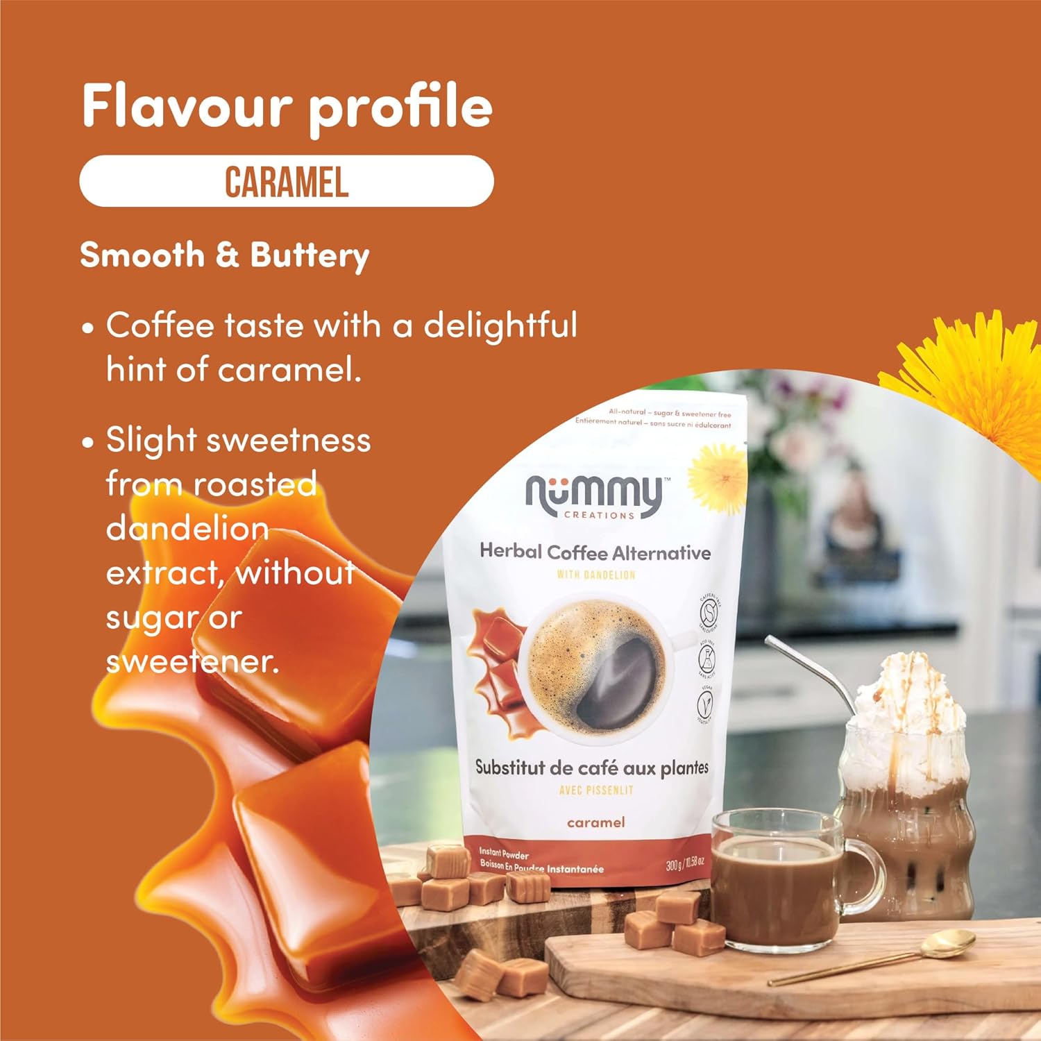 (3pk) Decaf Herbal Coffee Nummy Creations- Your Choice - Gallery 25