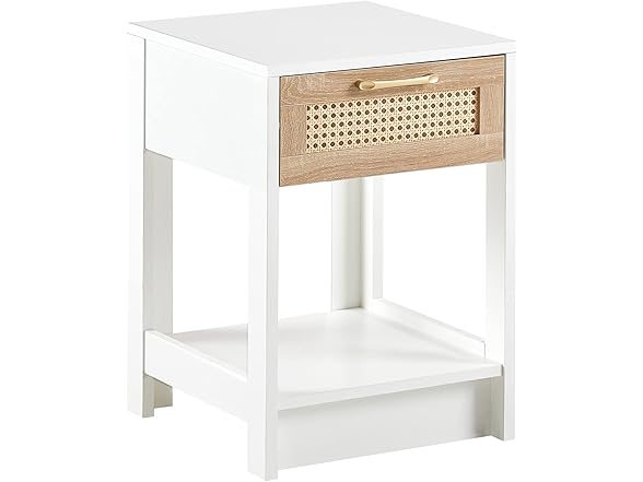 LKJYBG 15.75" Rattan Night Stands with D