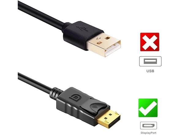 DisplayPort to HDMI 6' Cable
