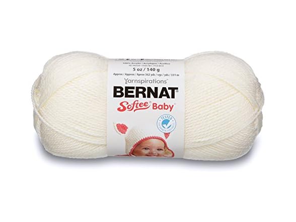 Bernat Softee Baby Yarn, 5 oz, Gauge 3
