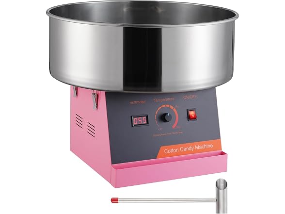 Electric Cotton Candy Machine, 1000W Candy Floss