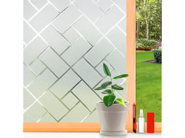 XHCN Frosted Glass Window Film