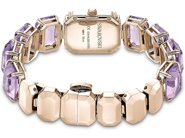 Swarovski Watch, Octagon Cut Bracelet