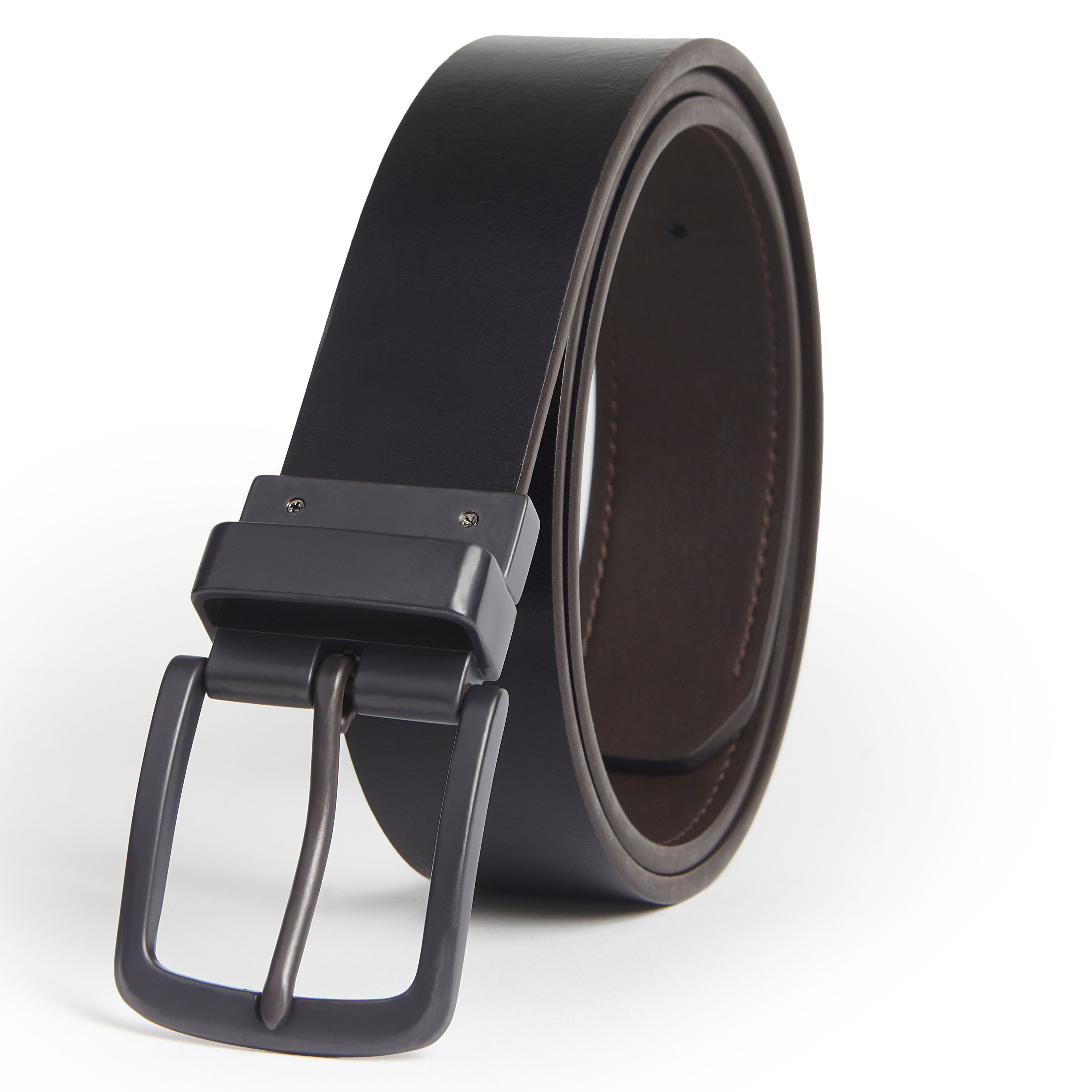 G.B. Casual Reversible Leather Belt - Gallery 23
