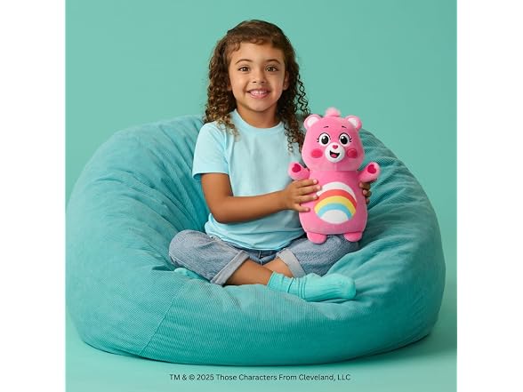 Squishmallows Original "Care Bears" 10in Cheer Bear