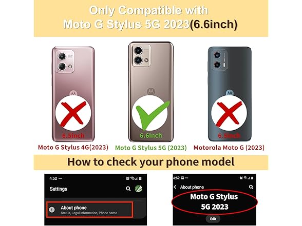 Likiyami for Moto G Stylus 5G 2023 Case