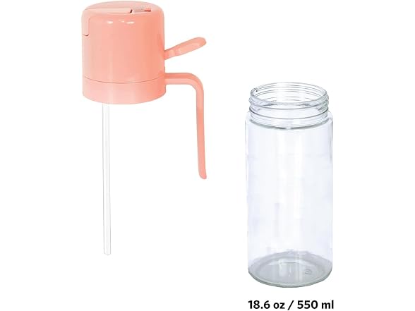 Glad 2 in 1 Oil Dispenser, 18.6oz/550ml 