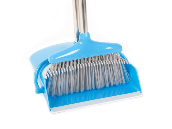 Hub City Heavy Duty Broom and Dust Pan