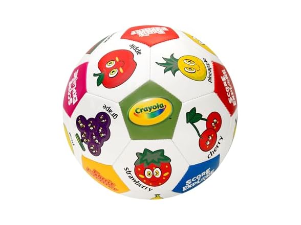Crayola Official Soccer Ball Fruits Size 5