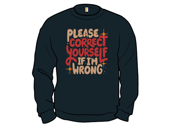 Correct Yourself If I'm Wrong