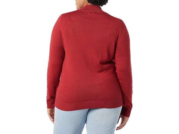 Amazon Essentials Women Lightweight Mock Sweater