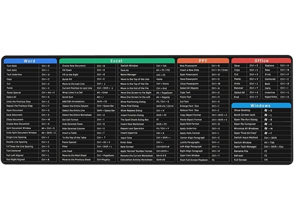 WUCCZHU Gaming Mouse Pad, Large Non-Slip 