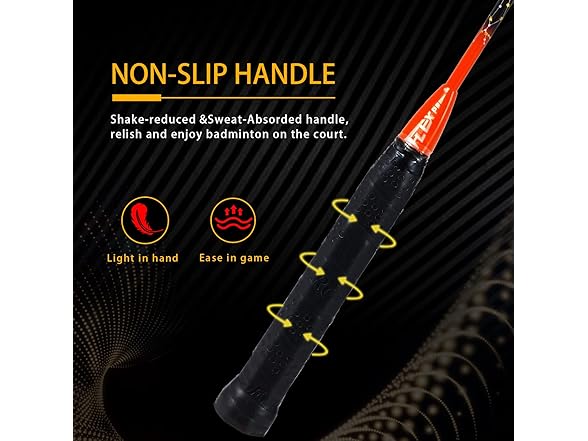 Flexpro 4U 26LBS Tension Badminton Racket