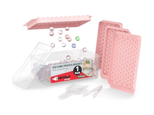 Emporio Kitchen Round Ice Cube Tray Set Pack of 1