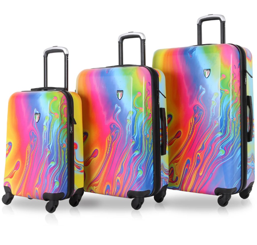 TUCCI Italy VORTICE II Art 3PC Luggage - Gallery 5
