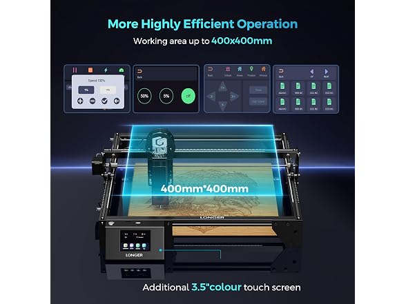 LONGER Laser Engraver Ray5 10W, 60W DIY Laser Cutter