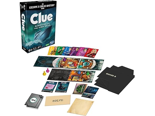 Hasbro Gaming Clue Board Game 