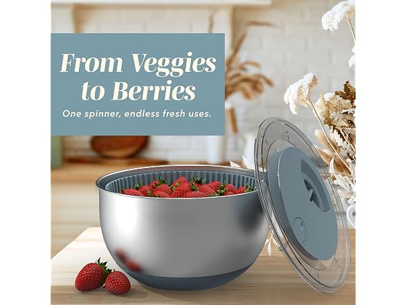 Stainless Steel Salad Spinner