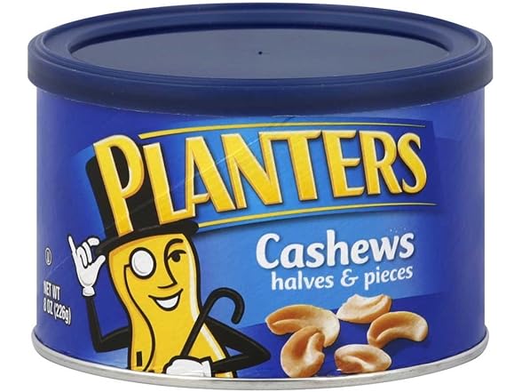 12PK PLANTERS Cashew Halves & Pieces, 8 oz