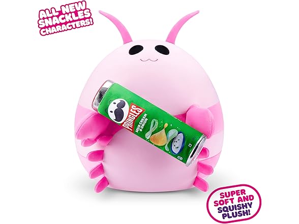 Snackles Series 2 Shrimp & Pringles 14" Plush