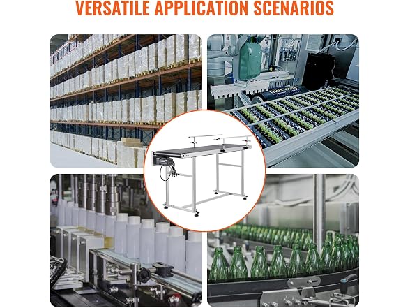 Belt Conveyor, 59 x 15.7 inch Conveyor Table