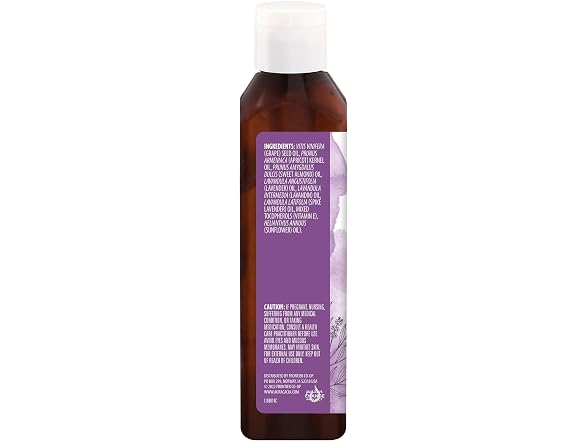 Aura Cacia Lavender Body Oil, 8 FZ