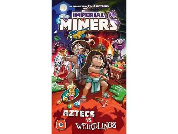 Portal Games Imperial Miners Aztecs Vs