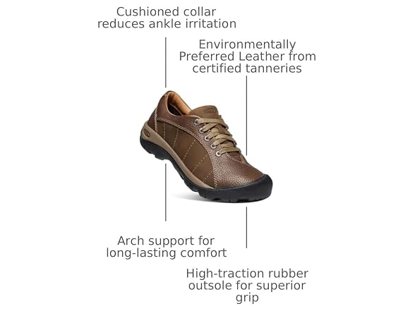 KEEN Women's Presidio Casual Comfortable Oxfords