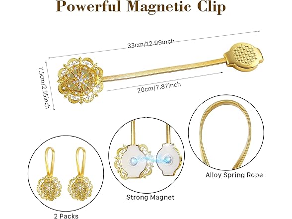 ORIVER Curtain Tie Backs