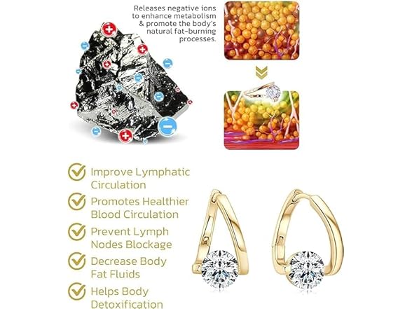 KOFISNI Lymphatic Drainage Earrings