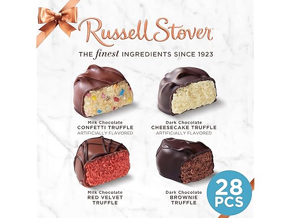 Russell Stover Dessert Truffle Gift Box