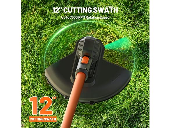 Litheli 12" Cordless Weed Wacker