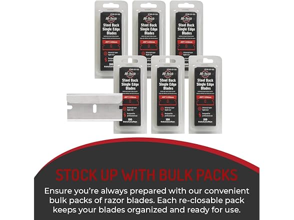 Single Edge Razor Blade Stainless Steel Available