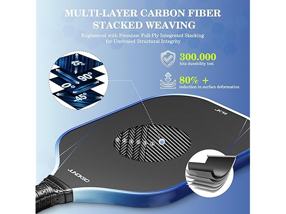 Pickleball Paddles Set of 2