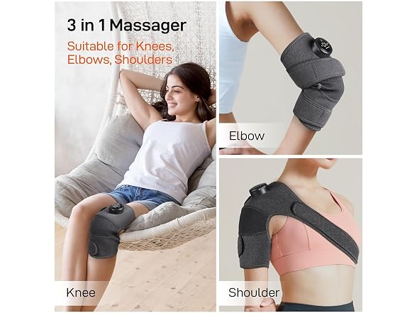 Cordless Knee Massager with Heat