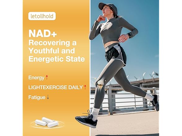 letollhold NAD Supplement (80 Capsules)