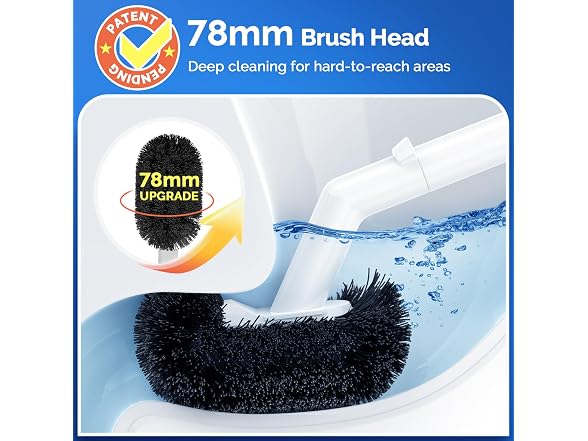 HAMITOR Toilet Plunger and Brush Set