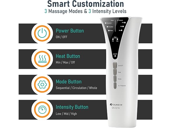 QUINEAR B07QRZXHJ7 leg massager