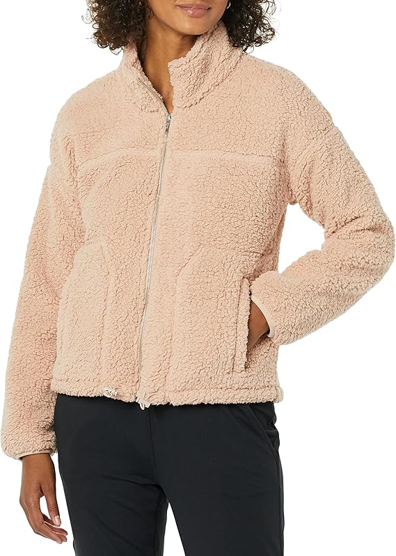 Amazon Essentials Womens Fleece Sherpa Jacket - Gallery 10