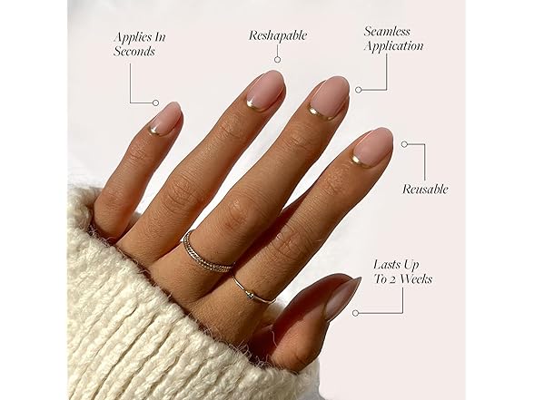 Glamnetic Press On Nails - Goal Digger