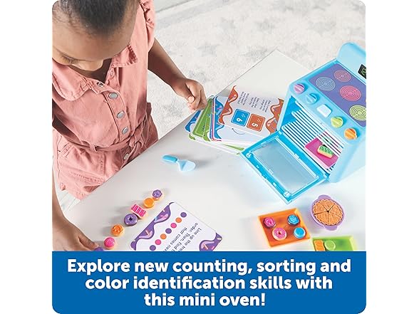 Learning Resources Sorting Sweets Mini Oven