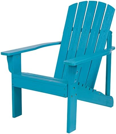 Shine Company 4626AQ Mid-Century Modern Wooden Adir